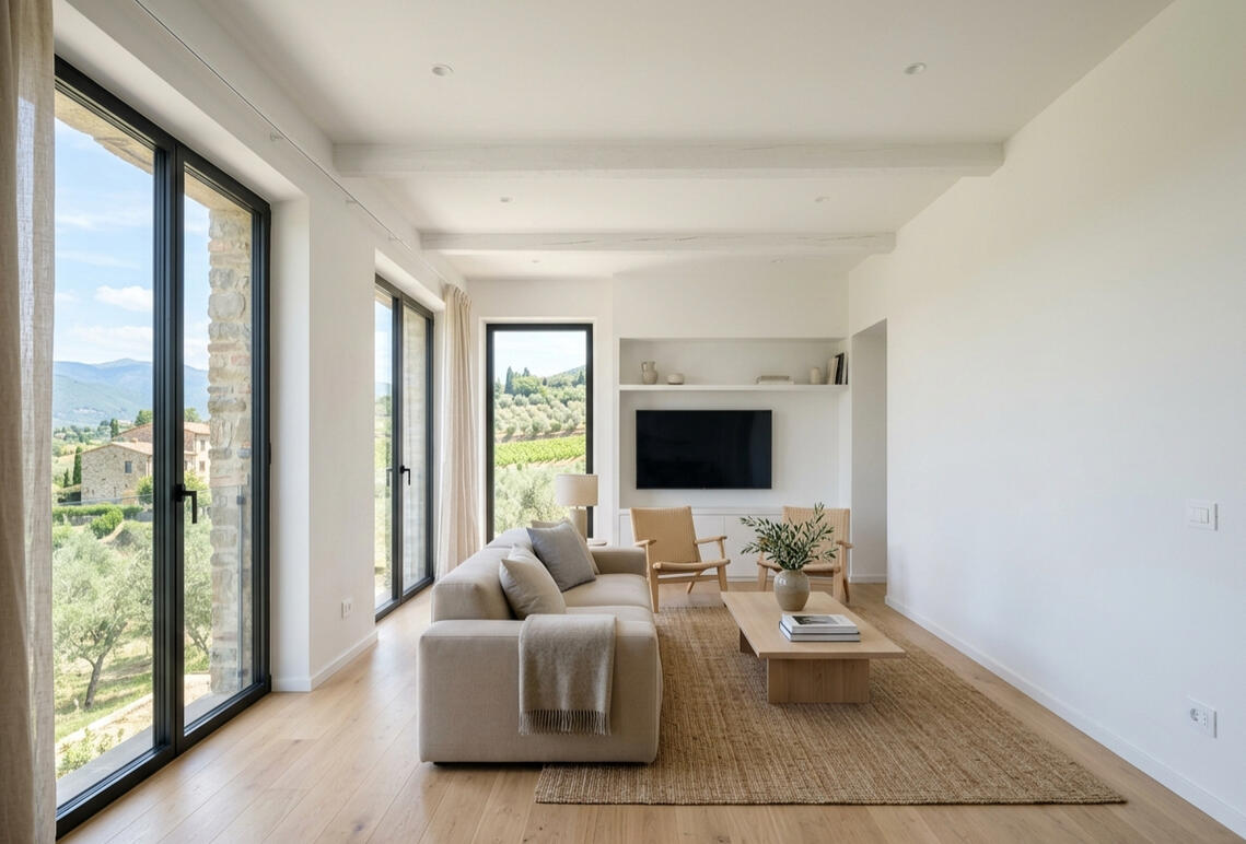 Soggiorno ristrutturato — Costa Tirrenica