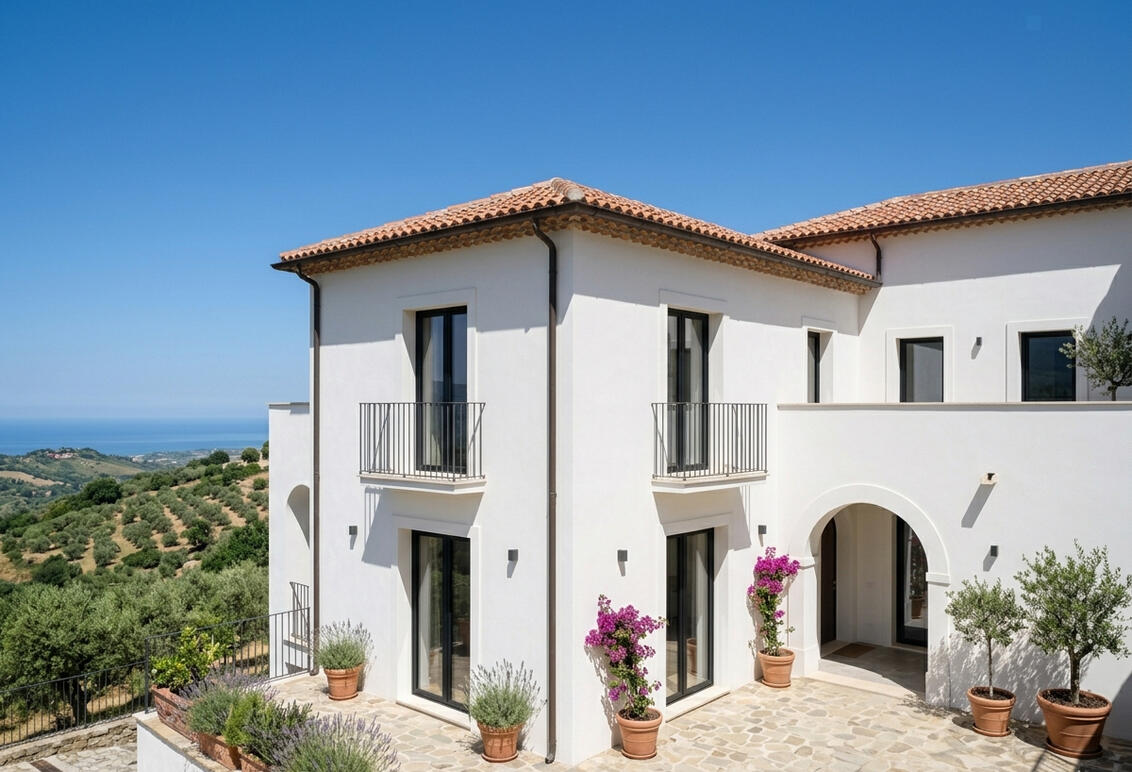 Rifacimento facciata — Costa Tirrenica